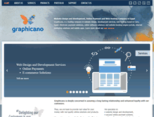 Tablet Screenshot of graphicano.com